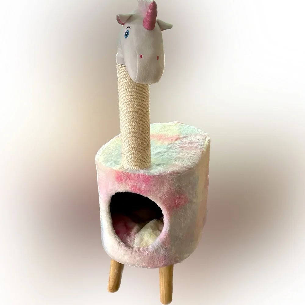Unicorn cat condo